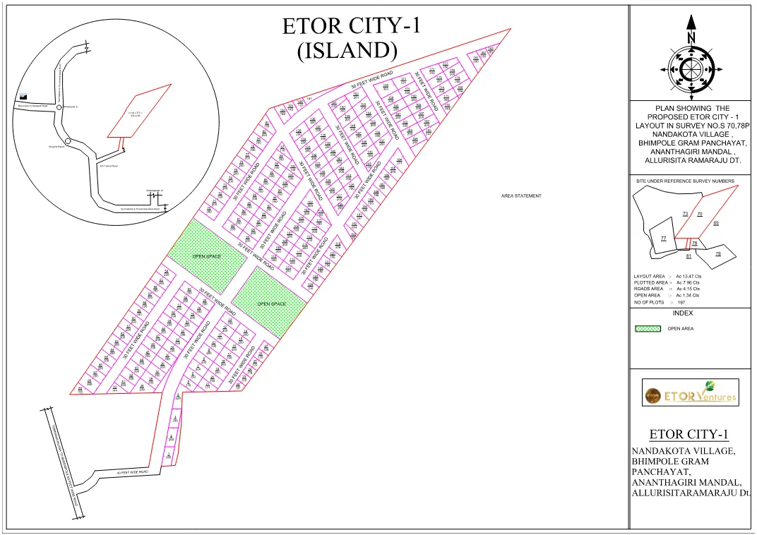 DTCP Site (Island) layout thumbnail