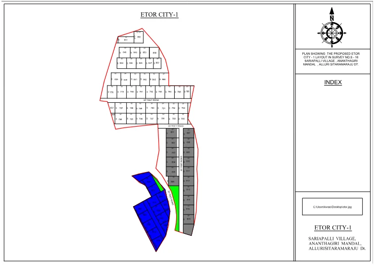 Survey No. 16 layout thumbnail